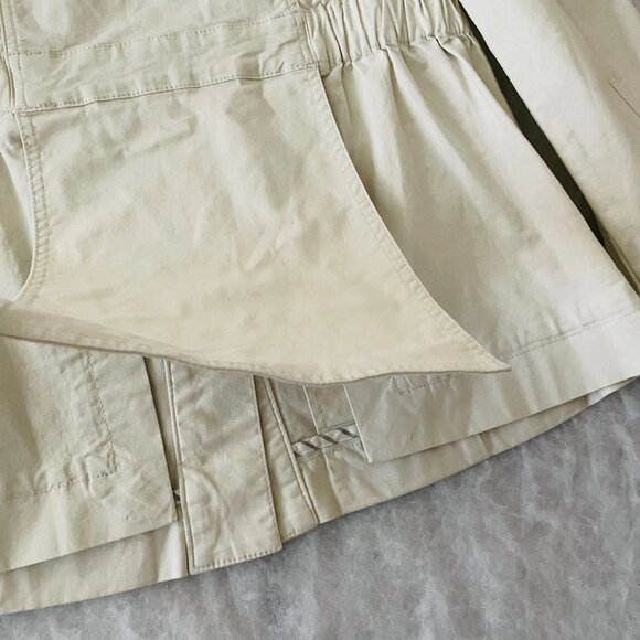 Cabi Style #5659 Womens Ivory Long Sleeve Button Up Kenya Safari Jacket Size M - Picture 3 of 11